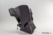 Windscherm Puig Rafale met ABE voor Honda CB600F Hornet, Kawasaki W800, Yamaha MT-03, Ducati Hypermotard 950, Suzuki GSF1200 Bandit, BMW R Ninet, Benelli Leoncino 500, MV Agusta Brutale 800, KTM