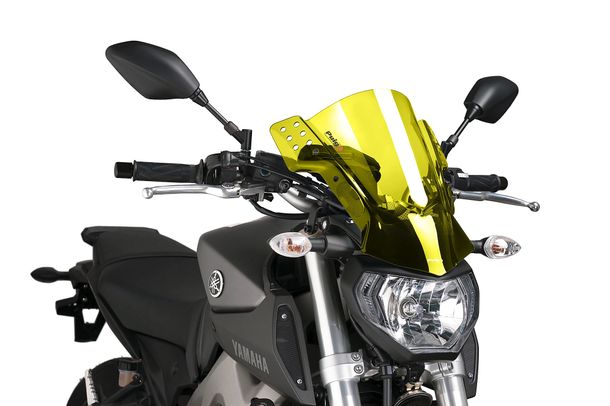 Windschild Puig Rafale mit ABE für Yamaha MT-07, MT-09 Street Rally, MT-09 Sport Tracker, MT-09 Bj. 2013 - 2024