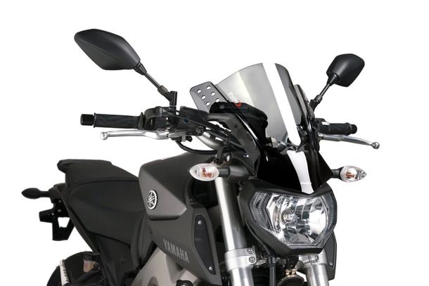Windschild Puig Rafale mit ABE für Yamaha MT-07, MT-09 Street Rally, MT-09 Sport Tracker, MT-09 Bj. 2013 - 2024
