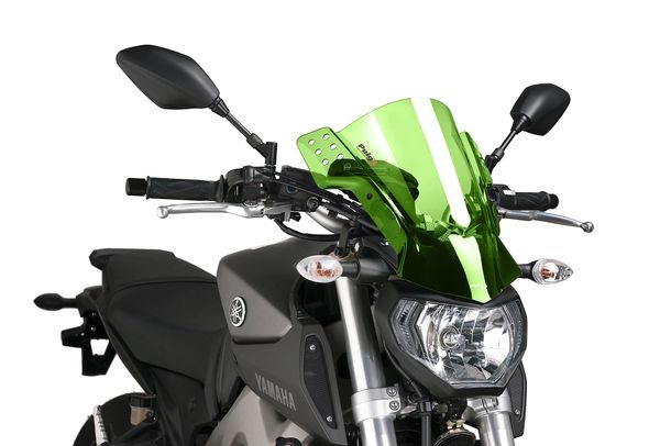 Windschild Puig Rafale mit ABE für Yamaha MT-07, MT-09 Street Rally, MT-09 Sport Tracker, MT-09 Bj. 2013 - 2024