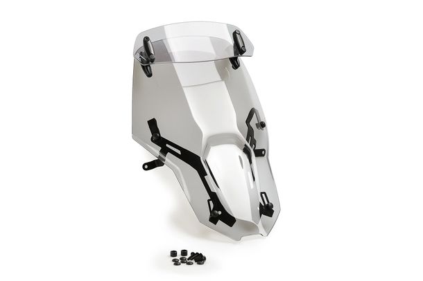 Parabrezza Puig schermo touring con visiera 480 x 320 mm con ABE per Honda CRF1100L Africa Twin anno 2020 - 2023