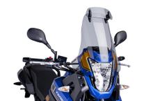 Windscherm Puig Touring-schijf met vizier 385 x 470 mm met ABE voor Yamaha XT660Z Tenere bj. 2008 - 2016
