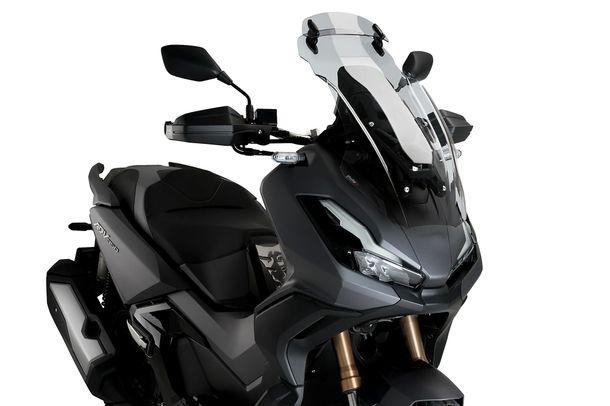 Windschild Puig Touringscheibe mit Visier 628 x 345 mm mit ABE für Honda ADV 350, ADV 350 SE (Bj. 2022 - 2026)