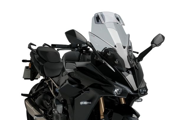 Windschild Puig Touringscheibe mit Visier 615 x 395 mm mit ABE für Suzuki GSX-S1000GT TRAVEL EDITION, GSX-S1000GT (Bj. 2022 - 2026)
