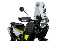 Windshield Puig Touring Screen with Visor 510 x 425 mm with Type Approval for Husqvarna Norden 901, Norden 901 Expedition Year 2022 - 2026