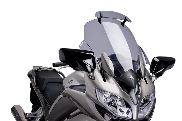 Windschild Puig Touringscheibe mit Visier 560 x 570 mm mit ABE für Yamaha FJR1300AS, FJR1300A, FJR1300AE (Bj. 2013 - 2020)