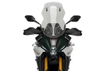 Windschild Puig Touringscheibe mit Visier 545 x 370 mm mit ABE für Suzuki GSX-S1000GX, GSX-S1000GX Sport, GSX-S1000GX Touring Bj. 2024 - 2026