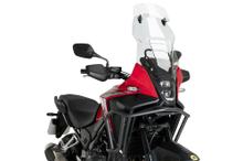 Větrolam Puig Touring s vizírem 495 x 345 mm s ABE pro Honda NX500, NX500 Eclutch r. v. 2024 - 2026