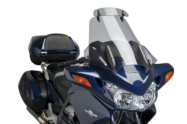 Windschild Puig Touringscheibe mit Visier 590 x 630 mm mit ABE für Honda PAN-EUROPEAN Bj. 2002 - 2013