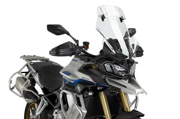 Windschild Puig Touringscheibe mit Visier 470 x 380 mm mit ABE für Voge 900DSX Bj. 2024 - 2026