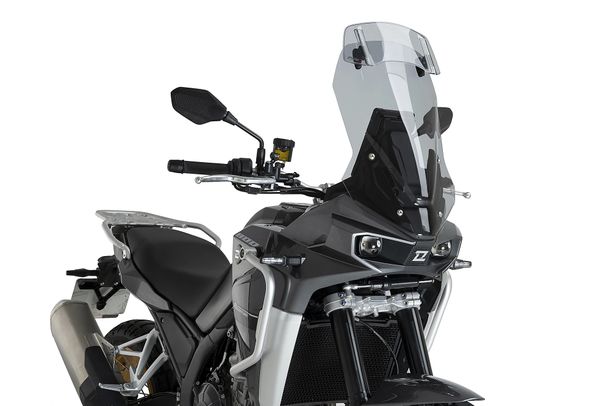 Windschild Puig Touringscheibe mit Visier 515 x 340 mm mit ABE für Kove 800X PRO Bj. 2024 - 2026