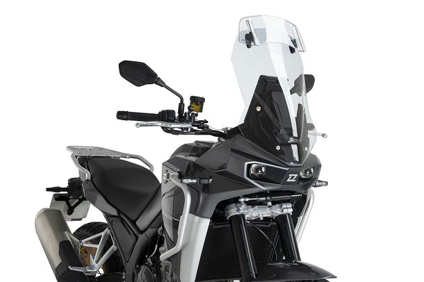 Windschild Puig Touringscheibe mit Visier 515 x 340 mm mit ABE für Kove 800X PRO Bj. 2024 - 2026