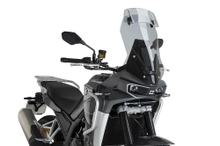 Čelní štít Puig Touringské plexi s visorem 515 x 340 mm s homologací pro Kove 800X PRO rok. 2024 - 2026
