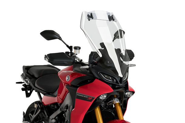 Windschild Puig Touringscheibe mit Visier 610 x 445 mm mit ABE für Yamaha Tracer 9, Tracer 9 GT, Tracer 900, Tracer 900 GT Bj. 2018 - 2024