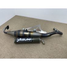 B-waren, B-waren, uitlaatsysteem Yasuni Scooter Z met homologatie, carbon voor Piaggio, Piaggio Typhoon, Gilera Runner Aprilia SR R LC Street NRG Power AC SP Extreme Zip SSL 25 2 Sfera Restyling