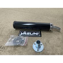 B-kwaliteit, einddemper Yasuni Scooter aluminium voor Yasuni Z, Yamaha Aerox Cat, Piaggio Typhoon Peugeot Speedfight 2 LC AC Gilera Runner Aprilia SR R Street