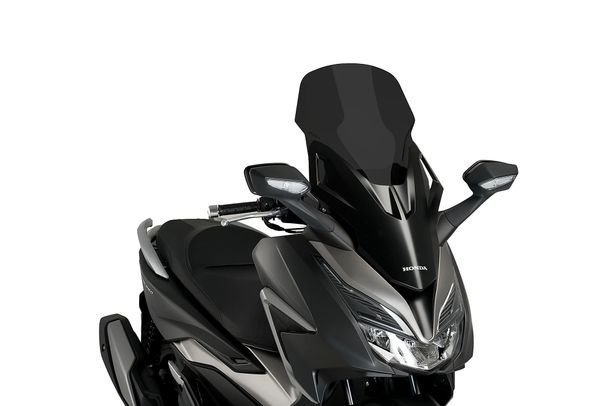 Windschild Puig V-Tech Line Touring-Scheibe 600 x 405 mm mit ABE für Honda Forza 125, Forza 350 Bj. 2021 - 2026