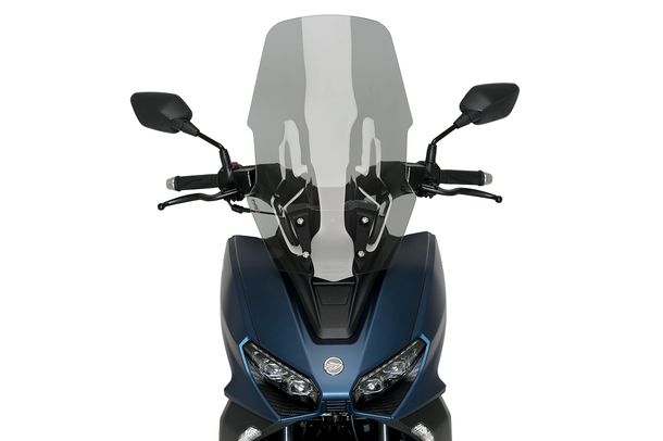 Windschild Puig V-Tech Line Touring-Scheibe 615 x 350 mm mit ABE für Keeway Vieste 125 ie 4T, Vieste 300 ie 4T, Vieste EXT 125 ie 4T Bj. 2021 - 2026