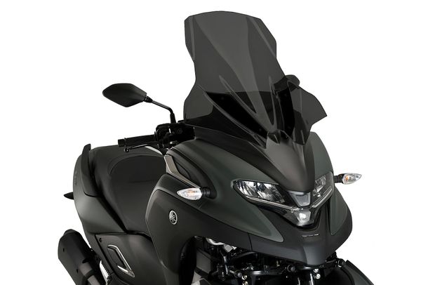Windschild Puig V-Tech Line Touring-Scheibe 680 x 585 mm mit ABE für Yamaha TRICITY 300 (Bj. 2020 - 2026)