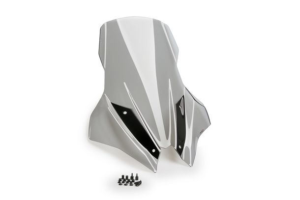 Para-brisa Puig V-Tech Line visor Touring 680 x 585 mm com ABE para Yamaha Tricity 300 ano 2020 - 2026