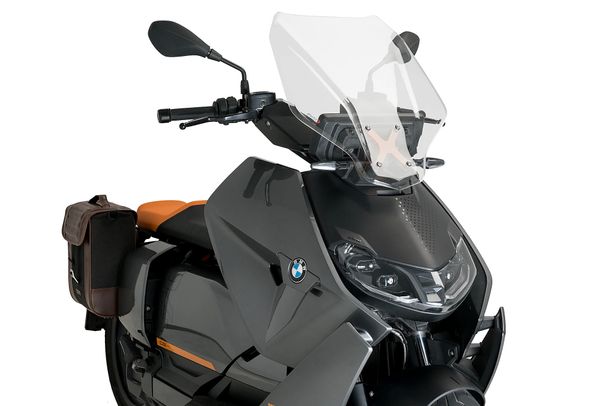Windschild Puig V-Tech Line Touring-Scheibe 555 x 450 mm mit ABE für BMW CE 04 Bj. 2021 - 2026