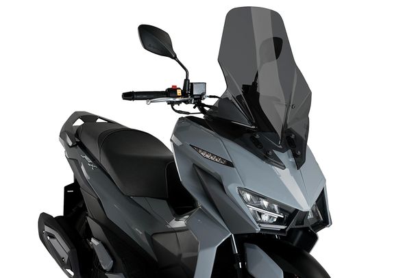 Windschild Puig V-Tech Line Touring-Scheibe 615 x 470 mm mit ABE für Sym JET X 125 (Bj. 2021 - 2026)