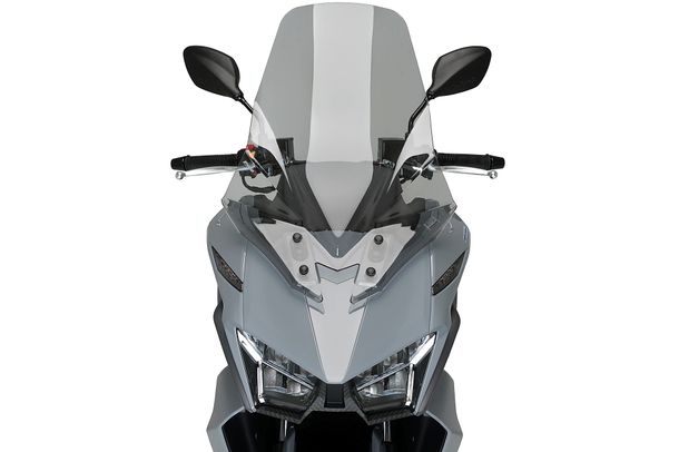 Para-brisa Puig V-Tech Line Tela Touring 615 x 470 mm com ABE para SYM JET X 125 Ano 2021 - 2026