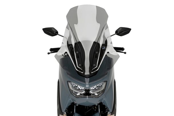 Windschild Puig V-Tech Line Touring-Scheibe 745 x 535 mm mit ABE für Yamaha Nmax 150, Nmax 125 Bj. 2021 - 2024