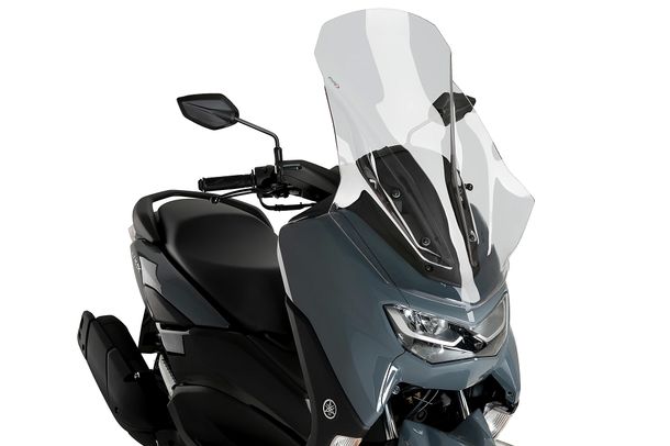 Windschild Puig V-Tech Line Touring-Scheibe 745 x 535 mm mit ABE für Yamaha Nmax 150, Nmax 125 Bj. 2021 - 2024