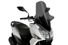 Windschild Puig V-Tech Line Touring-Scheibe 665 x 500 mm mit ABE für SYM JET 14 125 ie LC E5, JET 14 50 ie 4T AC E5 Bj. 2021 - 2026