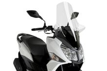 Windschild Puig V-Tech Line Touring-Scheibe 665 x 500 mm mit ABE für SYM JET 14 125 ie LC E5, JET 14 50 ie 4T AC E5 Bj. 2021 - 2026