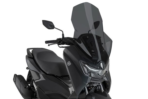 Windscherm Puig V-Tech Line Touring-ruit 700 x 520 mm met ABE voor Yamaha Nmax 125, Nmax 125 Tech MAX Bj. 2025 - 2026
