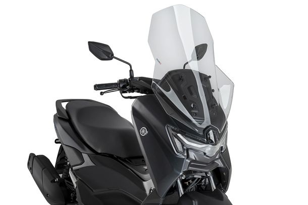 Windschild Puig V-Tech Line Touring-Scheibe 700 x 520 mm mit ABE für Yamaha Nmax 125, Nmax 125 Tech MAX Bj. 2025 - 2026