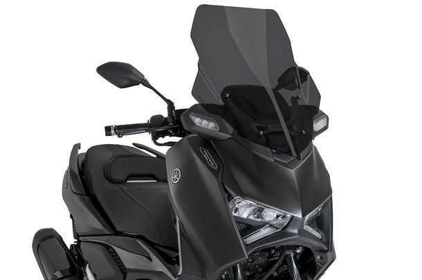 Windschild Puig V-Tech Line Touring-Scheibe 615 x 490 mm mit ABE für Yamaha X-MAX 125 TECH MAX, X-MAX 300 TECH MAX, u.a. (Bj. 2025 - 2026)