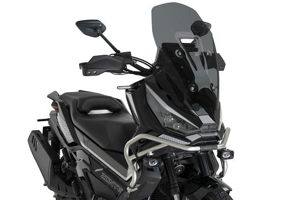 Windschild Puig V-Tech Line Touring-Scheibe 683 x 420 mm mit ABE für Zontes 368G ADV (Bj. 2024 - 2026)