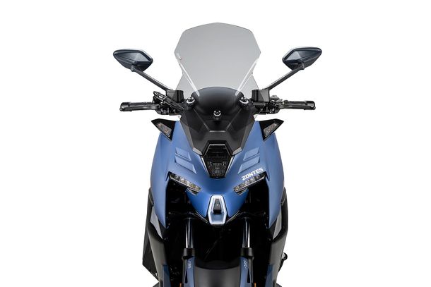 Windschild Puig V-Tech Line Touring-Scheibe 465 x 350 mm mit ABE für Zontes 368M Bj. 2024 - 2026