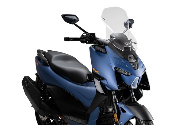 Windschild Puig V-Tech Line Touring-Scheibe 465 x 350 mm mit ABE für Zontes 368M Bj. 2024 - 2026