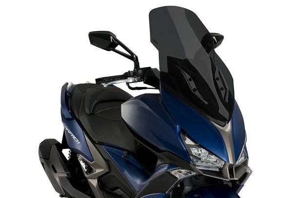 Windschild Puig V-Tech Line Touring-Scheibe 795 x 759 mm für Kymco XCITING S 400, XCITING 400i (Bj. 2019 - 2025)