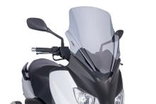 Para-brisa Puig V-Tech Line visor de touring com ABE para Yamaha X-MAX 125, X-MAX 250 ano 2010 - 2013
