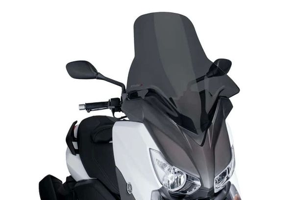 Windschild Puig V-Tech Line Touring-Scheibe für Yamaha X-MAX 400, X-MAX 125, X-MAX 250, YP 125 R X-MAX ABS, u.a. (Bj. 2013 - 2017)
