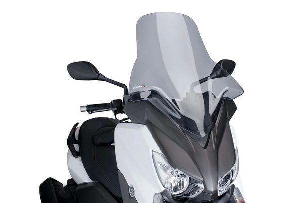 Windschild Puig V-Tech Line Touring-Scheibe mit ABE für Yamaha X-MAX 400, X-MAX 125, X-MAX 250, YP 125 R X-MAX ABS Bj. 2013 - 2017
