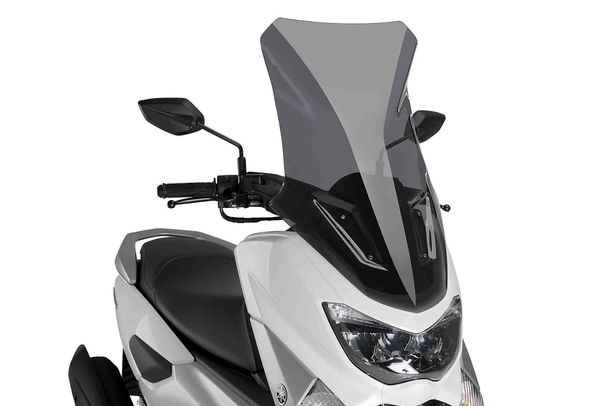Windschild Puig V-Tech Line Touring-Scheibe mit ABE für Yamaha Nmax 125, Nmax 150 Bj. 2017 - 2020
