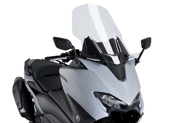 Windschild Puig V-Tech Line Touring-Scheibe mit ABE für Yamaha T-MAX 530, T-MAX 530 DX, T-MAX 530 SX, T-MAX 560 Bj. 2017 - 2021