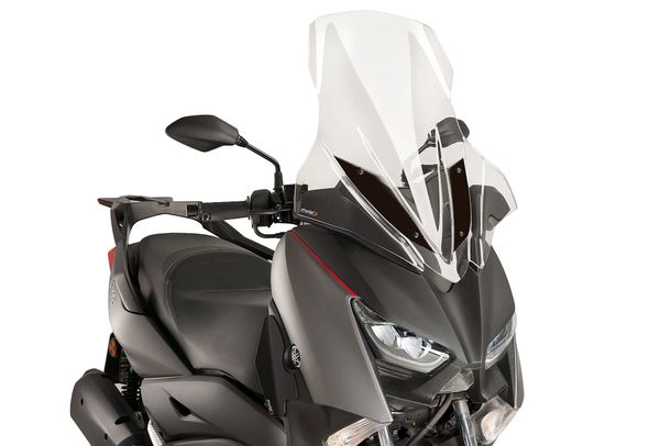 Windschild Puig V-Tech Line Touring-Scheibe 715 x 570 mm mit ABE für Yamaha X-MAX 300, X-MAX 400, X-MAX 125 Bj. 2017 - 2023