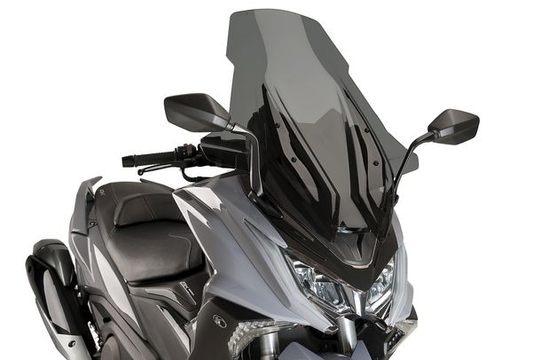 Windschild Puig V-Tech Line Touring-Scheibe mit ABE für Kymco AK550 Bj. 2017 - 2023