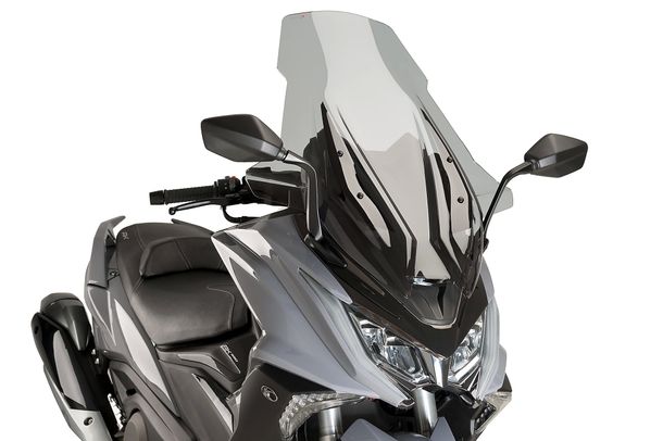 Windschild Puig V-Tech Line Touring-Scheibe mit ABE für Kymco AK550 Bj. 2017 - 2023