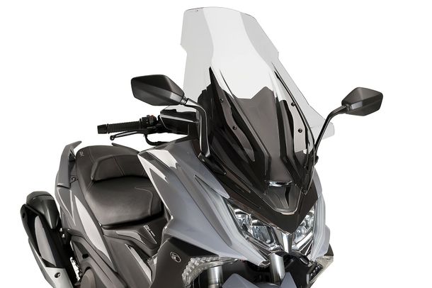 Windschild Puig V-Tech Line Touring-Scheibe mit ABE für Kymco AK550 Bj. 2017 - 2023