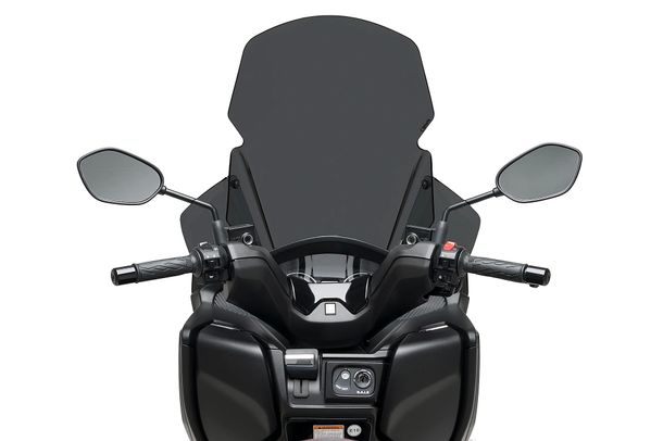 Windschild Puig V-Tech Line Touring-Scheibe 760 x 595 mm mit ABE für Suzuki Burgman 400 Bj. 2017 - 2026