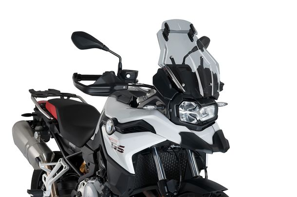 Windschild Puig Multiverstellbares Visier mit Schraubbefestigung mit ABE für Honda CB1300S, NC700S, NC700X, CB500XA, u.a. u.a. (Bj. 2000 - 2026)