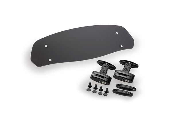 Windschild Puig Multiverstellbares Clip-On Visier mit ABE für BMW K1600 GTL, Yamaha FJR1300AS, Ducati Multistrada V4 Pikes Peak, Kawasaki GTR1400, Triumph Tiger Explorer XC, KTM 1290 Superduke GT